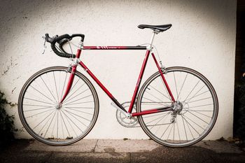 Used TVT Carbone HR Sonate 1992 Road & Gravel, Red — image 2 of 10
