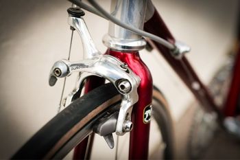Used TVT Carbone HR Sonate 1992 Road & Gravel, Red — image 7 of 10