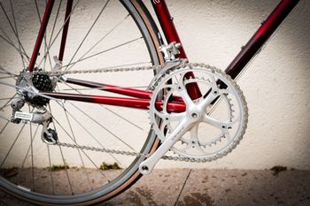 Used TVT Carbone HR Sonate 1992 Road & Gravel, Red — image 3 of 10