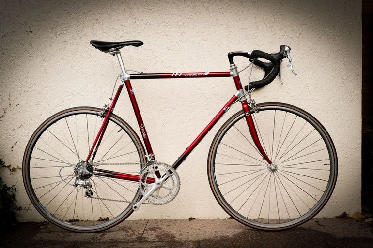 Used TVT Carbone HR Sonate 1992 Road & Gravel, Red — image 1 of 10