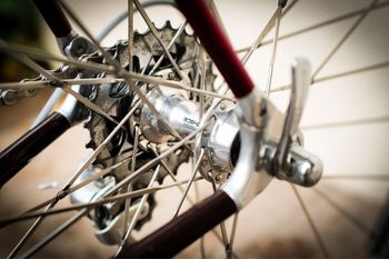 Used TVT Carbone HR Sonate 1992 Road & Gravel, Red — image 9 of 10