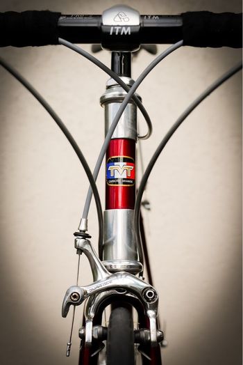 Used TVT Carbone HR Sonate 1992 Road & Gravel, Red — image 4 of 10
