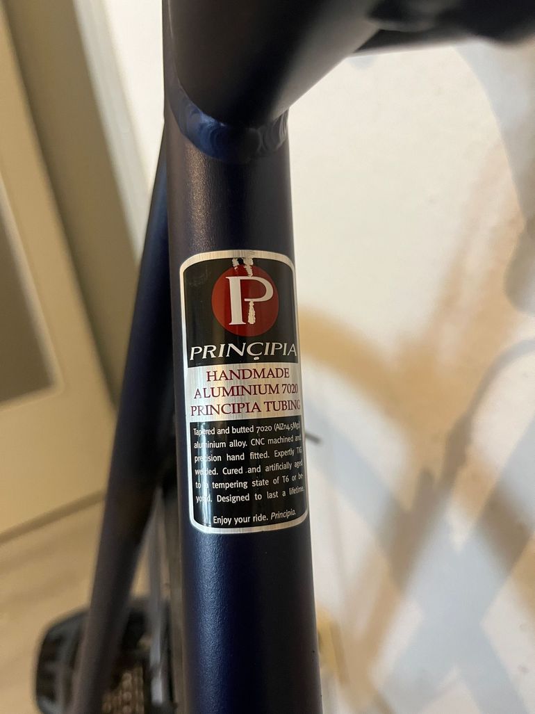 Used Principia Principia Custom Shimano Ultegra 2001 Road & Gravel, Blue — image 3 of 10