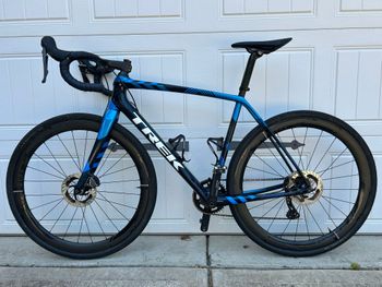 Used Trek Boone 6 Disc 2021 2021 Road & Gravel, Blue — image 2 of 9