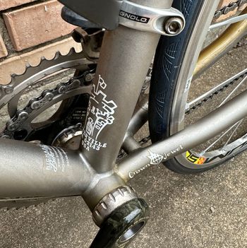 Used Independent Fabrication Crown Jewel Ti 2005 2005 Road & Gravel, Light Gray — image 5 of 13