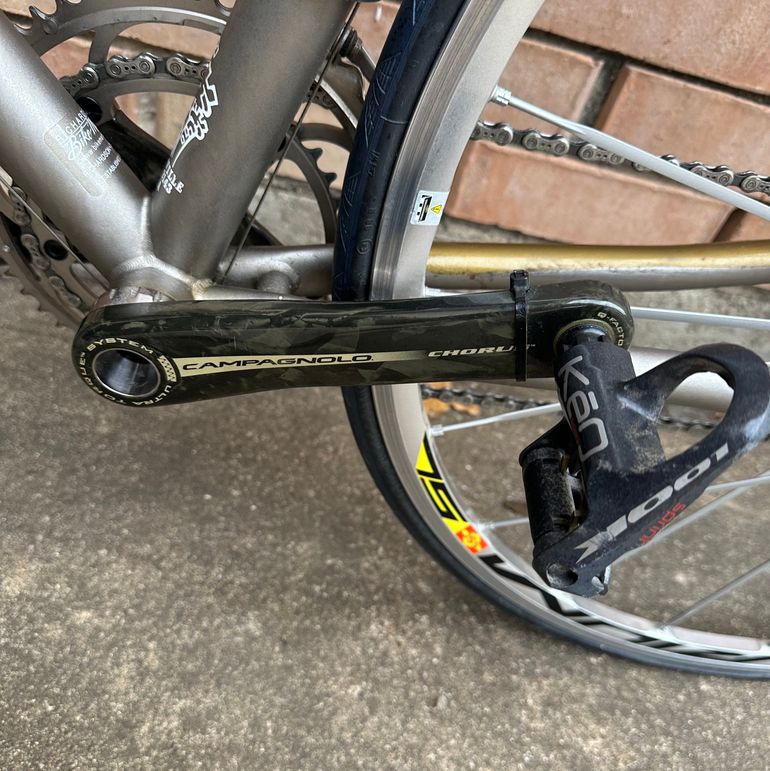 Used Independent Fabrication Crown Jewel Ti 2005 2005 Road & Gravel, Light Gray — image 9 of 13