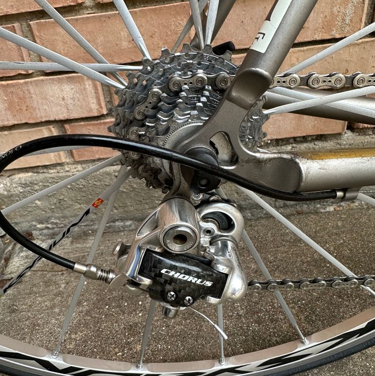 Used Independent Fabrication Crown Jewel Ti 2005 2005 Road & Gravel, Light Gray — image 10 of 13