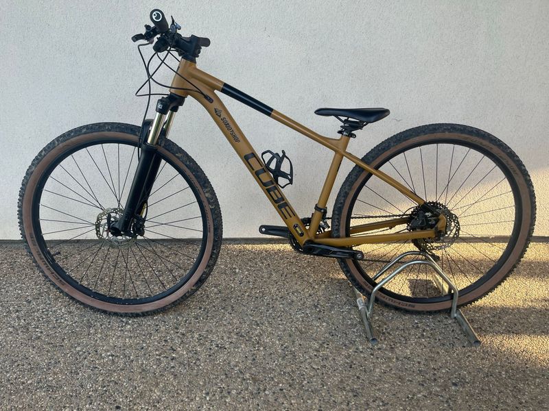 Used CUBE Aim Shimano Deore 2024 Mountainbike, Orange — image 1 of 18