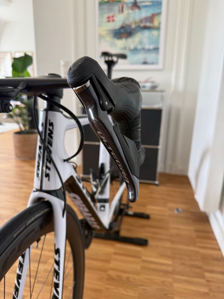 Gebrauchtes Stevens Ventoux Shimano Ultegra Di2 2021 Road & Gravel, Weiß — Bild 6 von 12