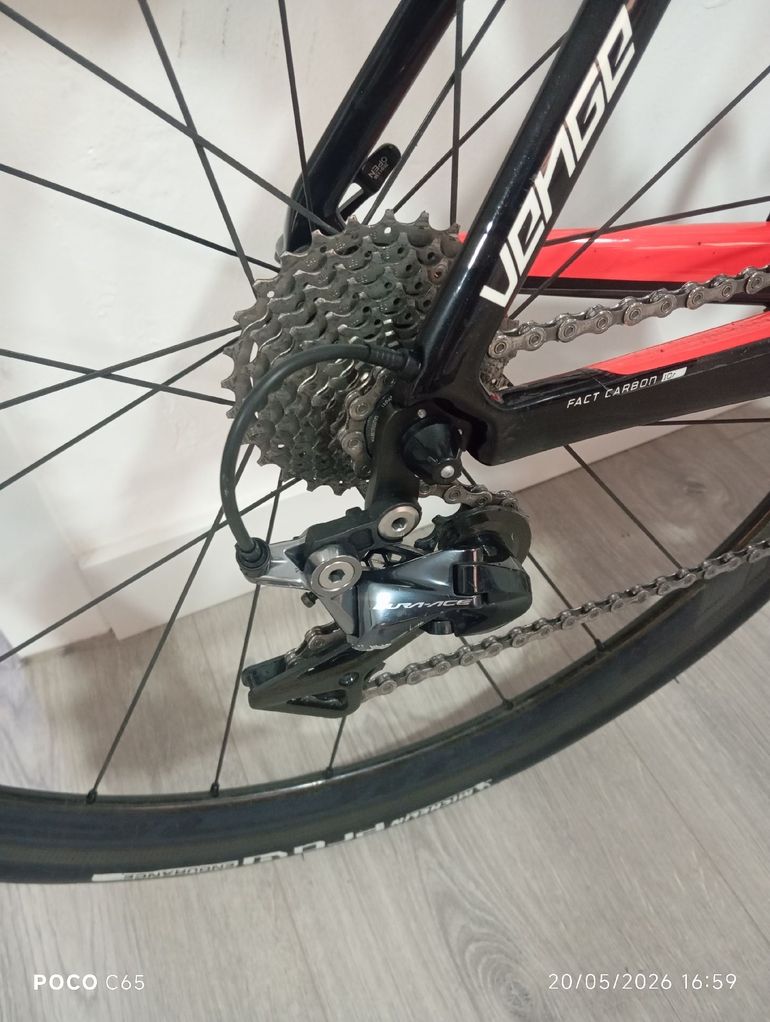Used Specialized Venge Shimano Dura Ace 2017 Road & Gravel, Rosso — image 4 of 5
