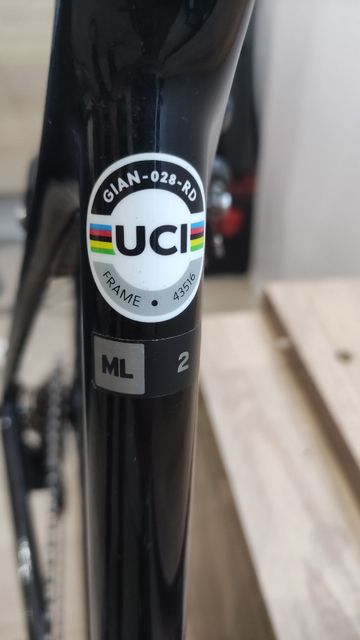 Giant TCR Advanced 2 2020 2020 Road & Gravel usato, Nero — immagine 13 di 16