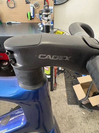 Used Giant TCR Advanced Pro 0 Disc 2021 Frameset 2021 Road & Gravel, Blue — image 8 of 11