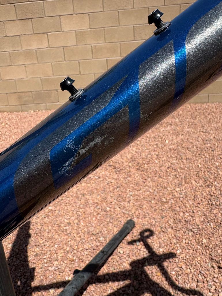 Used Giant TCR Advanced Pro 0 Disc 2021 Frameset 2021 Road & Gravel, Blue — image 7 of 11