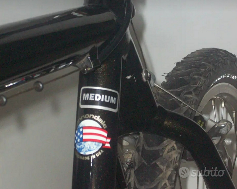 Used Cannondale Cannondale KILLER V 500 Shimano LX Rock Shox M 1996 Mountainbike, Green — image 5 of 6