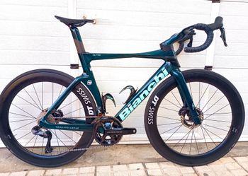 BIANCHI OLTRE REPARTO CORSE EDICIÓN LIMITADA 140 TH ANIVERSARIO NÚMERO 001 EXCLUSIVO TOPE GAMA ❗, BIANCHI OLTRE REPARTO CORSE EDICIÓN LIMITADA 140 TH ANIVERSARIO NÚMERO 001 EXCLUSIVO TOPE GAMA ❗ Custom Shimano Ultegra Di2