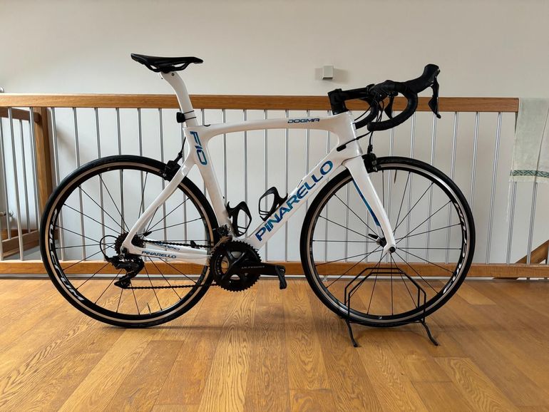 Used Pinarello Dogma F10 Rim-brake Shimano Ultegra R8000 11v 2021 Road & Gravel, White — image 1 of 6