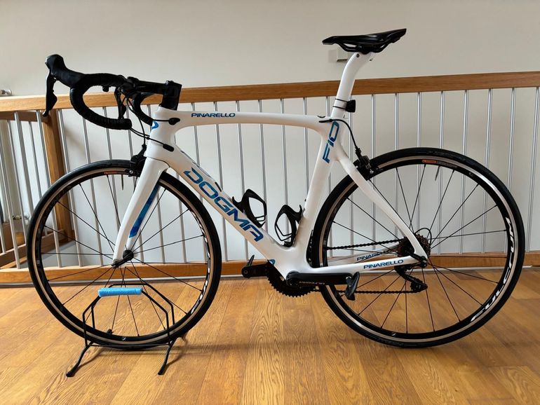 Used Pinarello Dogma F10 Rim-brake Shimano Ultegra R8000 11v 2021 Road & Gravel, White — image 2 of 6