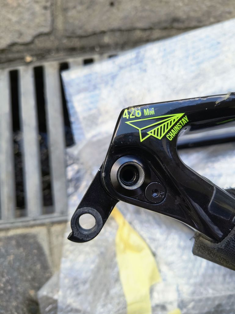 Used Lee Cougan Crossfire 428 2021 Frameset 2021 Mountainbike, Verde — image 7 of 12