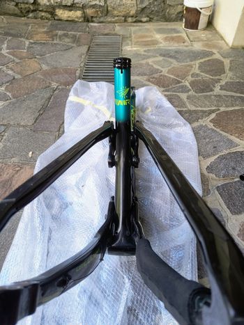 Used Lee Cougan Crossfire 428 2021 Frameset 2021 Mountainbike, Verde — image 8 of 12