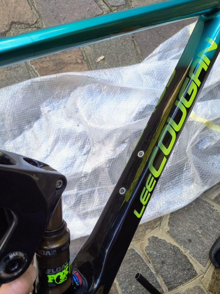 Used Lee Cougan Crossfire 428 2021 Frameset 2021 Mountainbike, Verde — image 5 of 12