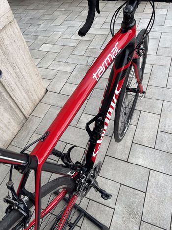 Used Specialized Specialized S-Works Tarmac SL4 2017 Road & Gravel, Red — image 8 of 9