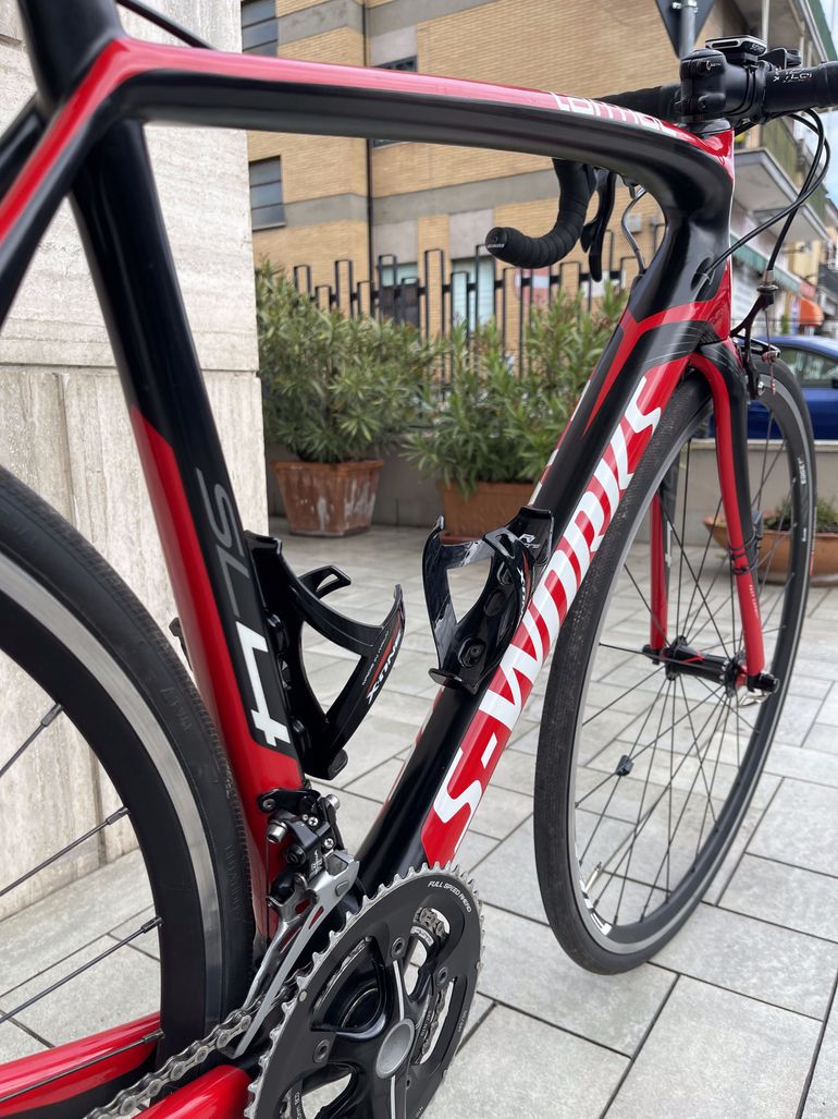 Used Specialized Specialized S-Works Tarmac SL4 2017 Road & Gravel, Red — image 4 of 9