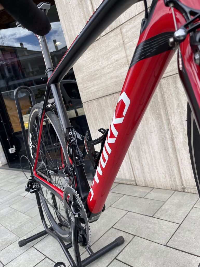 Used Specialized Specialized S-Works Tarmac SL4 2017 Road & Gravel, Red — image 7 of 9