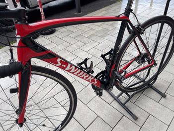 Used Specialized Specialized S-Works Tarmac SL4 2017 Road & Gravel, Red — image 9 of 9