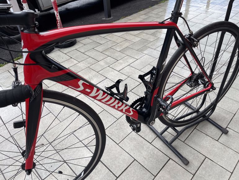 Used Specialized Specialized S-Works Tarmac SL4 2017 Road & Gravel, Red — image 9 of 9