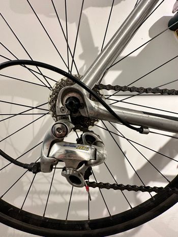 Used Scott Scott Rennrad Roadbike Aluminium Mit Carbon Gabel 2000 Road & Gravel, Hellgrau — image 6 of 6