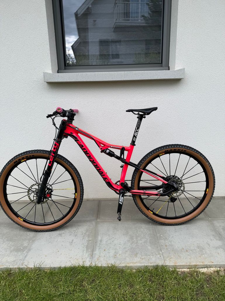 Used Cannondale Habit SRAM X01 Eagle 2017 Mountainbike, Purple — image 2 of 3