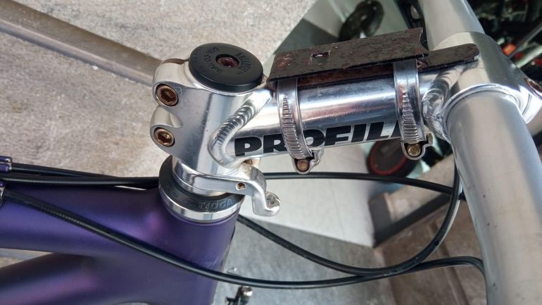 Used Trek Trek OCLV Carbon 9800 1995 Mountainbike, Violett — image 10 of 10