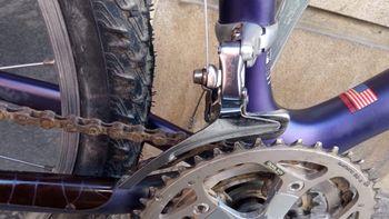 Used Trek Trek OCLV Carbon 9800 1995 Mountainbike, Violett — image 3 of 10