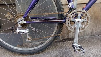 Used Trek Trek OCLV Carbon 9800 1995 Mountainbike, Violett — image 4 of 10