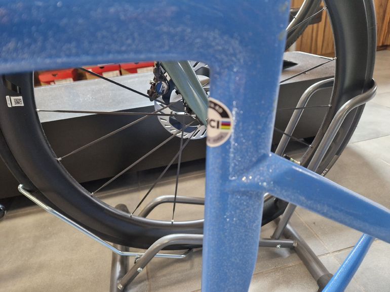 Used Specialized S-Works Tarmac SL7 Ready to Paint Frameset 2023 Frameset 2023 Road & Gravel, Blue — image 1 of 5