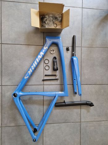 Used Specialized S-Works Tarmac SL7 Ready to Paint Frameset 2023 Frameset 2023 Road & Gravel, Blu — image 7 of 7