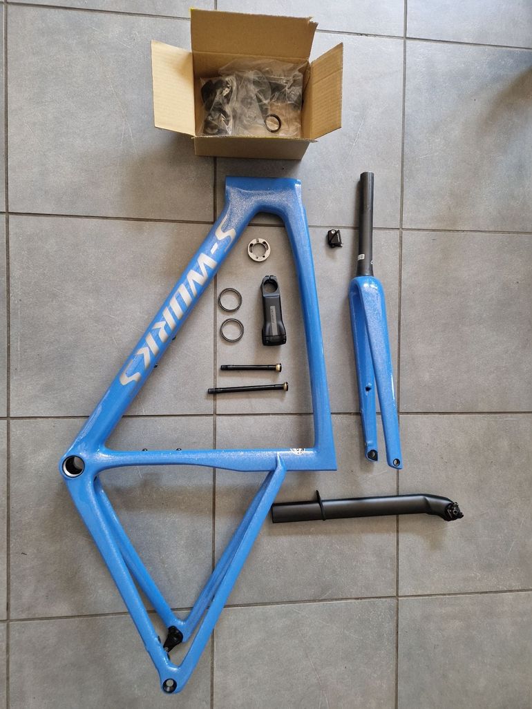 Used Specialized S-Works Tarmac SL7 Ready to Paint Frameset 2023 Frameset 2023 Road & Gravel, Blu — image 7 of 7