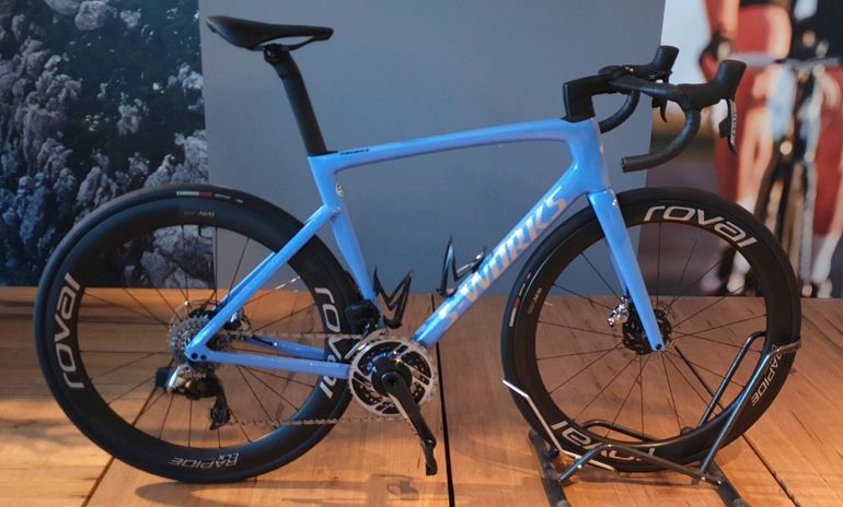 Used Specialized S-Works Tarmac SL7 Ready to Paint Frameset 2023 Frameset 2023 Road & Gravel, Blue — image 6 of 6