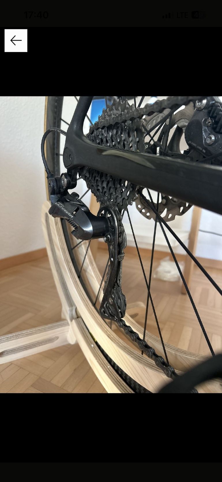 Brugt Canyon Ultimate CF SL Disc 8.0 Aero 2019 2019 Road & Gravel — billede 10 af 11