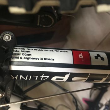 Used CUBE Cube XMS FSP 4Link 2012 Mountainbike — image 11 of 12