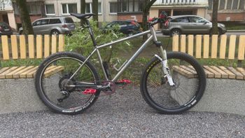 Used Gilbertson Gilbertson Custom Shimano SLX 2016 Mountainbike, Grigio chiaro — image 2 of 15