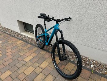 Used CUBE STEREO ONE55 C:62, SLX 29 2023 2023 Mountainbike, Azul — image 2 of 4