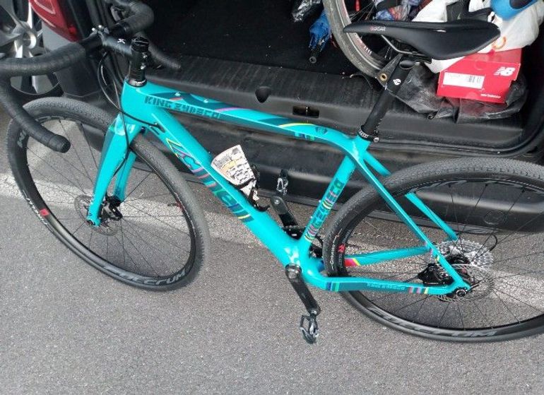 Used Cinelli King Zydeco Ekar 1x 2022 2022 Road & Gravel, Blue — image 2 of 4