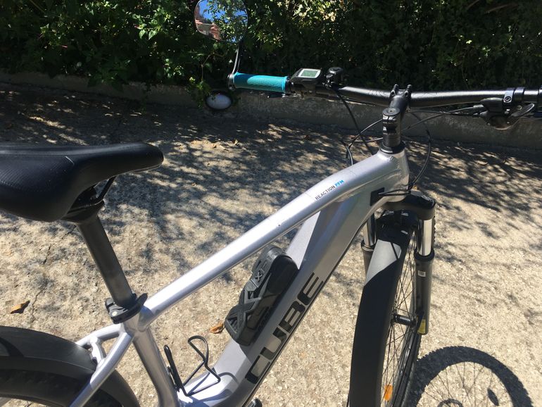 Used CUBE REACTION HYBRID, RACE 625 2022 2022 Mountainbike, Gris claro — image 6 of 6