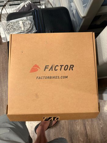 Used Factor HANZO Frameset Premium 2025 2025 Road & Gravel, Black — image 10 of 11