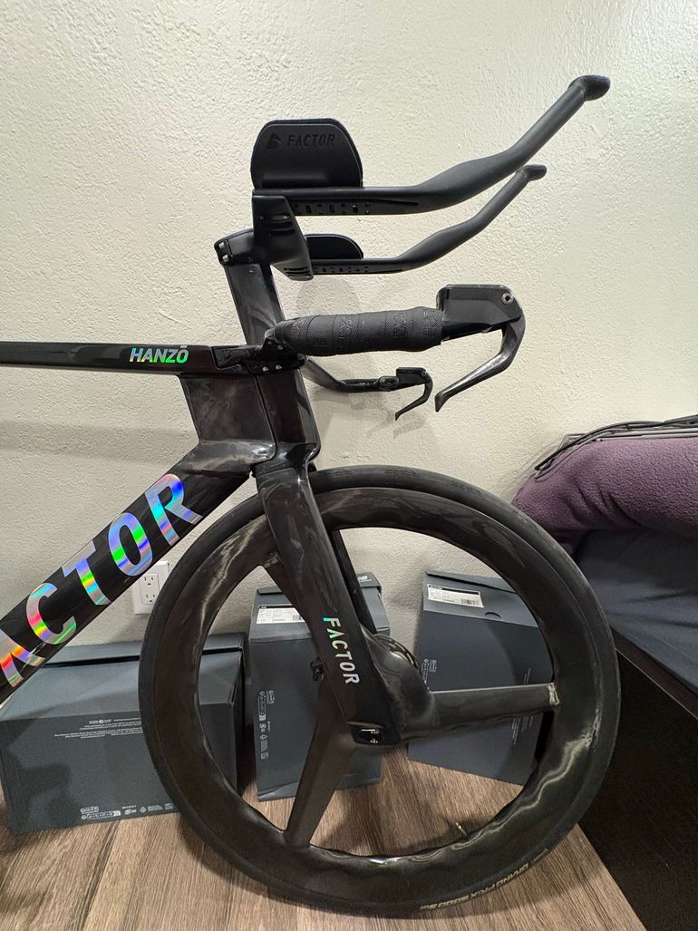 Used Factor HANZO Frameset Premium 2025 2025 Road & Gravel, Black — image 4 of 11