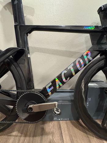 Used Factor HANZO Frameset Premium 2025 2025 Road & Gravel, Black — image 3 of 11
