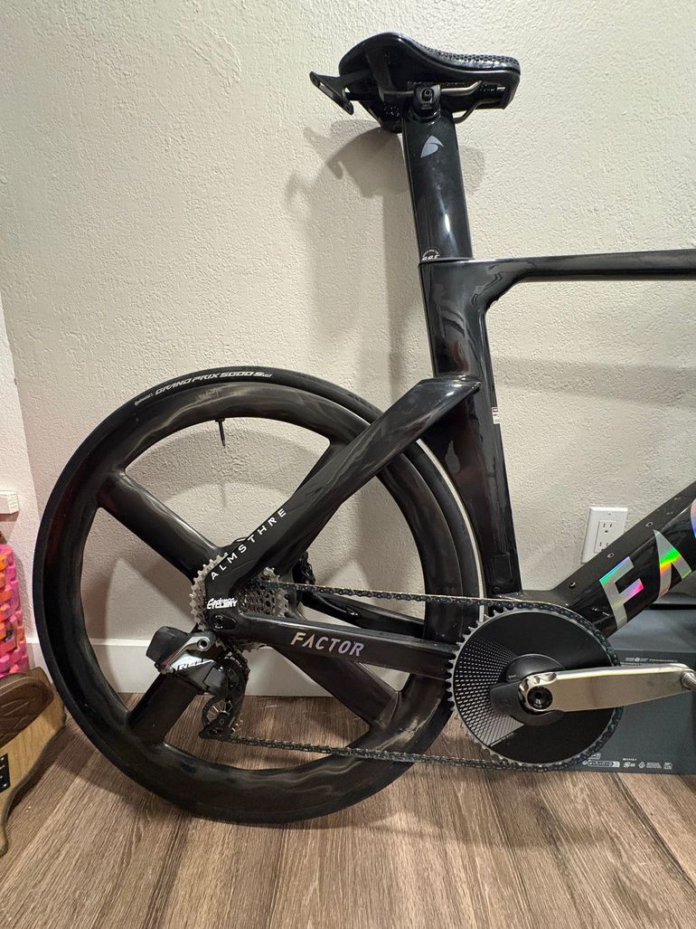 Used Factor HANZO Frameset Premium 2025 2025 Road & Gravel, Black — image 2 of 11