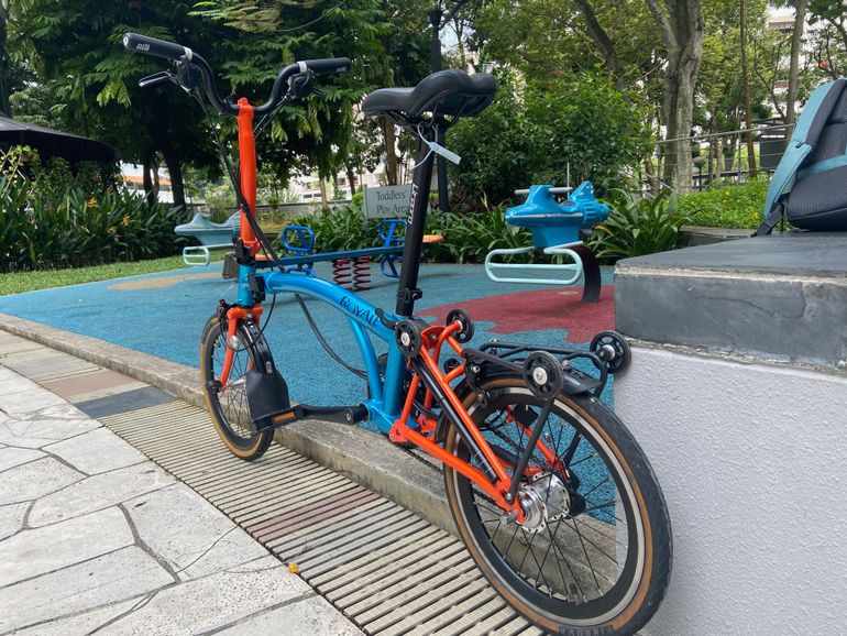 Used Mobot Folding Mobot M6 Royale Foldable Bike 2021 Urban, Blue — image 1 of 18