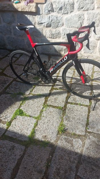 Used Pinarello Nytro Shimano Ultegra 2019 Road & Gravel, Red — image 9 of 10